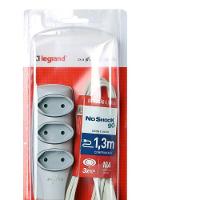 Extensao Noshock 90 Pl 2x0,75 2p 10a Cinza 1,3 Metros Dn1903 - 3