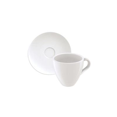 Kit 6 Xícaras De Café Expresso Pires Tramontina Paola 95 Ml