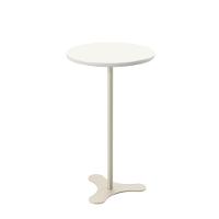 Mesa Apoio Orb Baixa Off-white Fosco-champanhe - 1