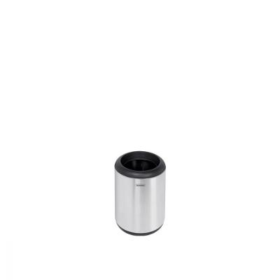 Lixeira Inox Tramontina Cápsula Acabamento Scotch Brite 7L