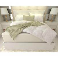 Mesa De Cabeceira 30cm Branco Off White Com Gaveta E Pés - 3