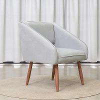 Poltrona Sala Corvet Com Apoio De Braço Sentô Prata - 4