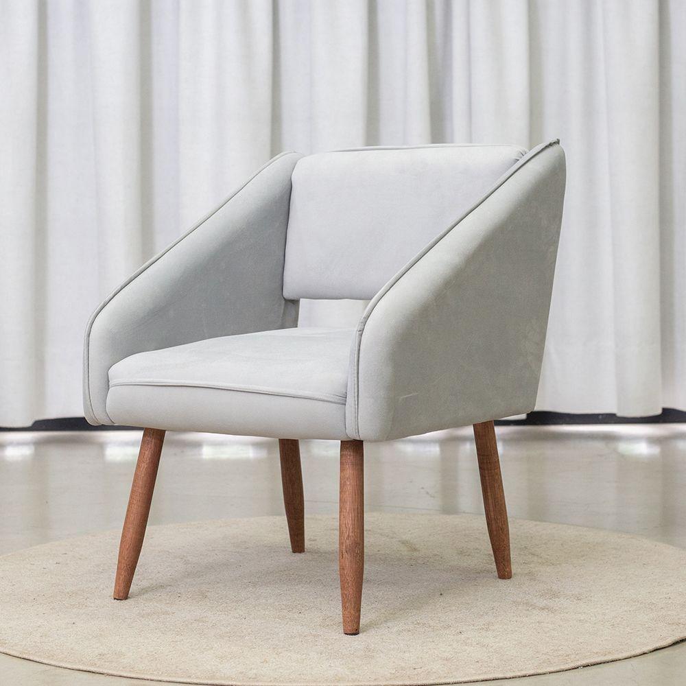 Poltrona Sala Corvet Com Apoio De Braço Sentô Gelo - 1