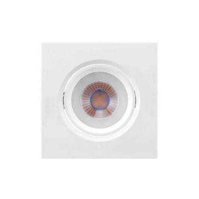 Embutido Led Quadrado Completo 5w Amarelo - Brilia