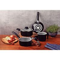 Jogo De Panelas Tramontina Turim 4 Peças Em Alumínio Antiaderente Starflon Max Preto - 3