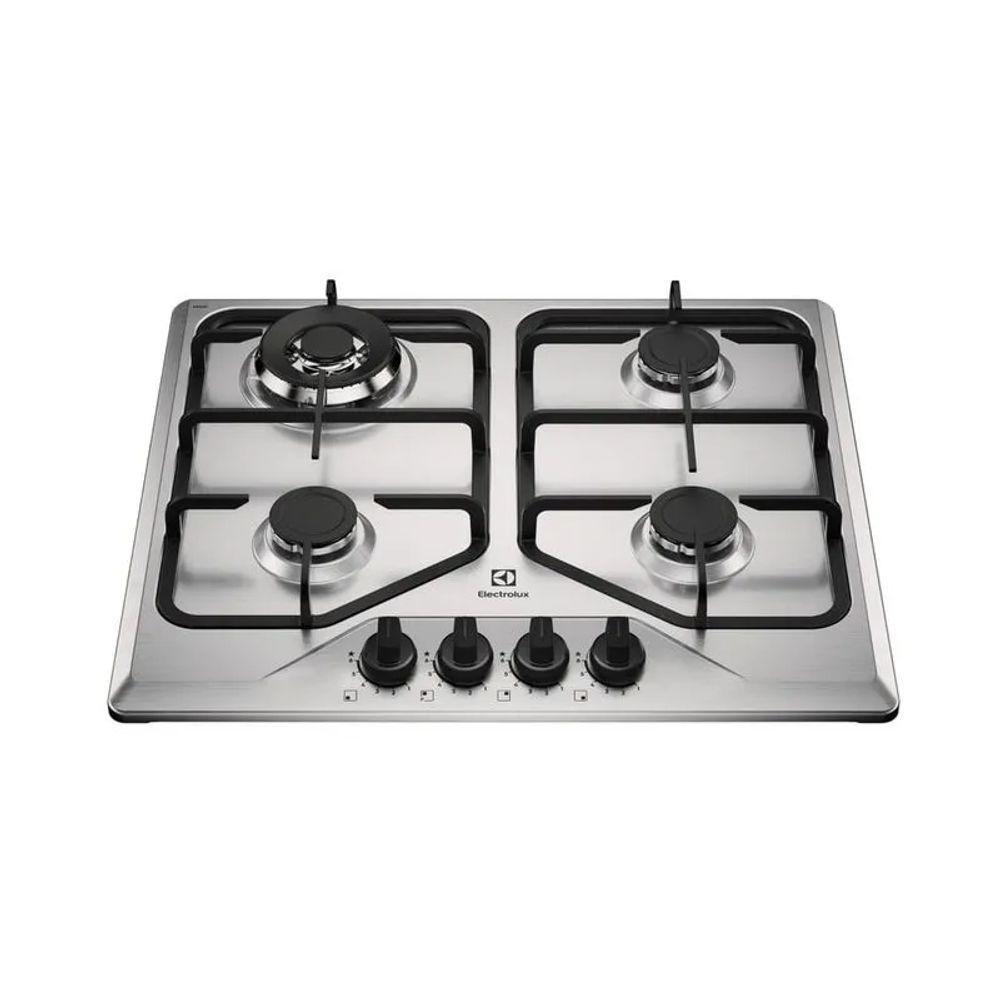 Cooktop 4 Bocas A Gás Electrolux Inox Experience KE4XC Bivolt - 1