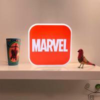Luminária Box Marvel Vermelha: Estilo E Aventura Para A Decoração De Fãs De Super-heróis - 5