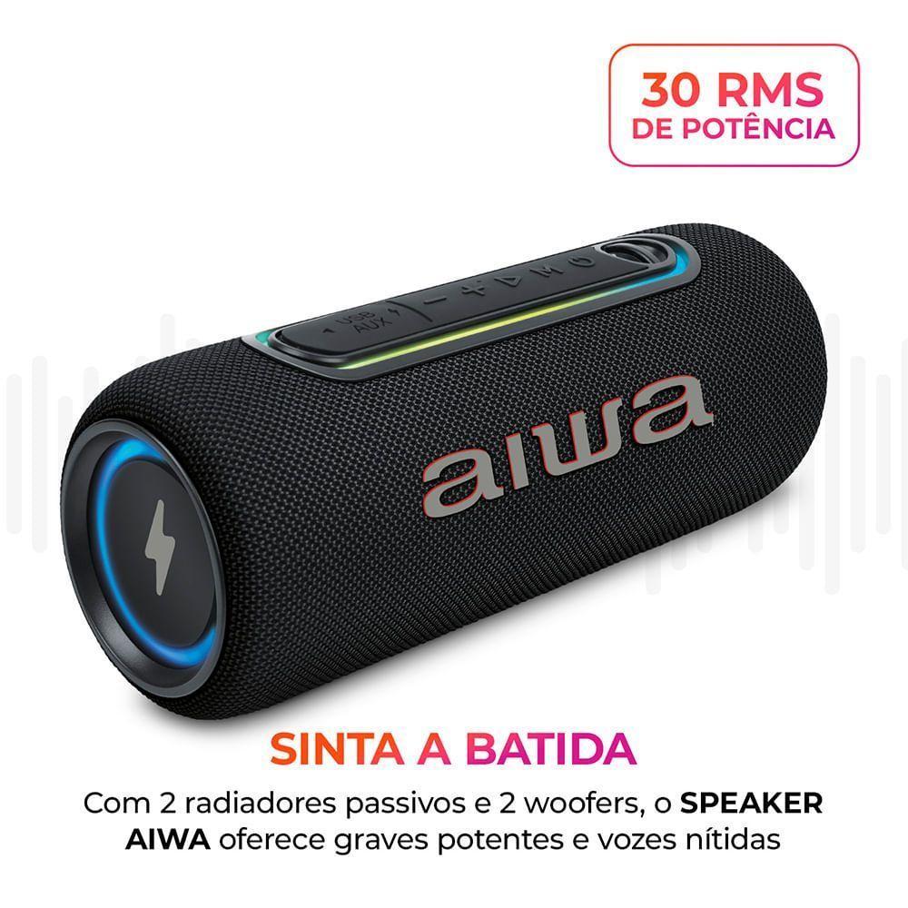 Caixa de Som Speaker AWS-SP-05-LB 30W Bluetooth IPX5 Bivolt - 3