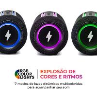 Caixa de Som Speaker AWS-SP-05-LB 30W Bluetooth IPX5 Bivolt - 9