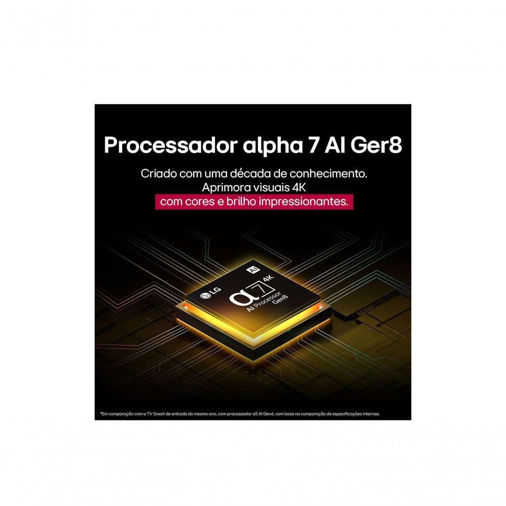 Smart TV LG QNED AI QNED82 65 Polegadas 65QNED82ASG Bivolt - 9