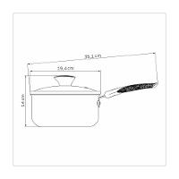 Panela Tramontina Lyf Em Alumínio 18 Cm 2,1 L Antiaderente Starflon Max Verde Natureza