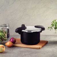 Panela De Pressão Tramontina Arizona Em Alumínio Antiaderente Starflon Max Preto 20 Cm 4,5 L - 7