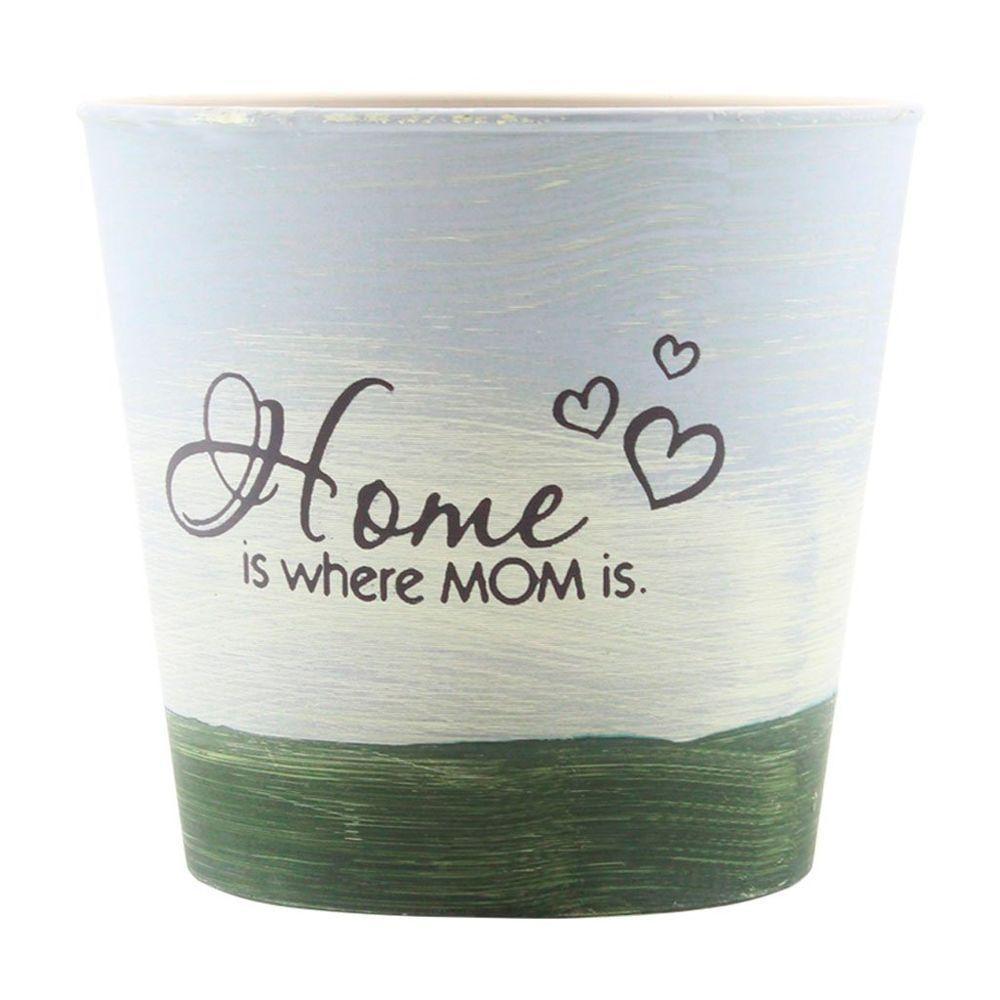 Kit 10 Mini Vasos De Planta Cachepot Estampados Decorados 12,5cm - 1