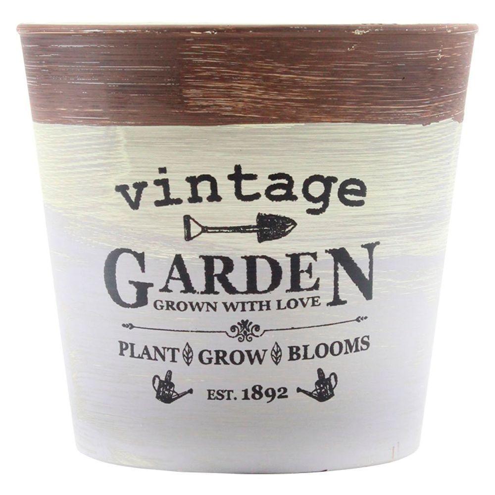 Kit 6 Mini Vasos De Planta Cachepot Estampados Decorados 12,5cm - 1