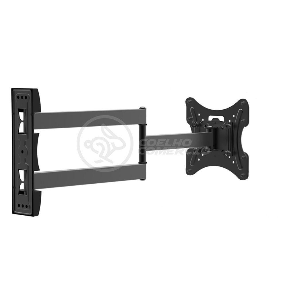 Suporte De Tv Articulado Para Painel E Parede Led Lcd Plasma Oled 3d De 14" à 42" Polegadas 302w - 1