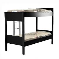 Beliche Cama Solteiro Ditália Com Colchão CM-21 Preto