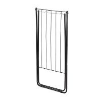 Kit 2 Varal De Chão Retrátil Slim Preto Mor - 3