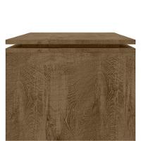 Mesa De Centro Para Sala Lima 90 Cm Bechara Off White Naturalle