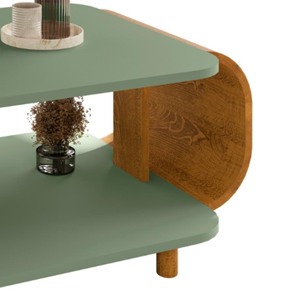 Mesa De Centro Organica Floripa 92 Cm Bechara Pistache Naturalle - 2