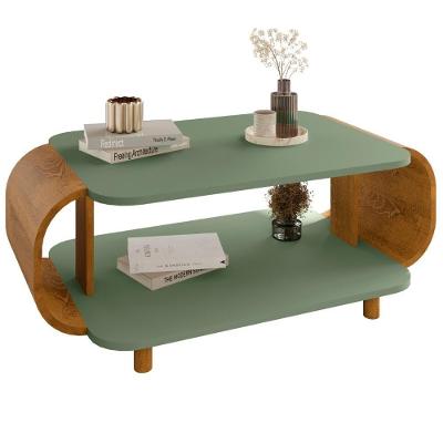 Mesa De Centro Organica Floripa 92 Cm Bechara Pistache Naturalle