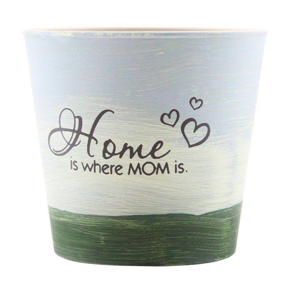 Kit 6 Mini Vasos De Planta Cachepot Estampados Decorados 12,5cm - 1