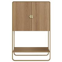 Balcao Cafe Bar Organico 2 Portas 90 Cm 28069 Artesano Hanover Dourado - 1