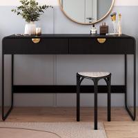 Escrivaninha Organico 2 Gavetas 125 Cm 28067 Artesano Nero Preto - 2