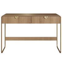 Escrivaninha Organico 2 Gavetas 125 Cm 28067 Artesano Hanover Dourado - 1