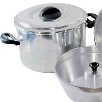 Kit Panela A Vapor Banho Maria 4x1 Legumes Pudins 22cm 5,3l - 3