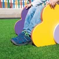 Grama Sintética Artificial 10mm 5x1 Em Rolo 5m² Mor - 4