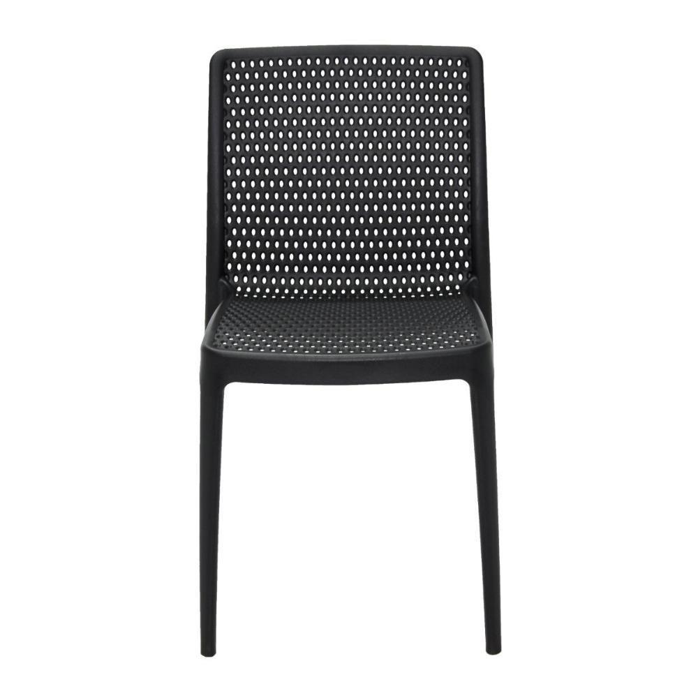 Conjunto 6 Cadeiras Isabelle Em Polipropileno E Fibra De Vidro Preto Tramontina - 5