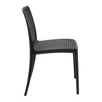 Conjunto 6 Cadeiras Isabelle Em Polipropileno E Fibra De Vidro Preto Tramontina
