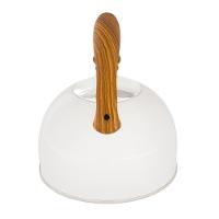 Chaleira Wood Em Inox 2,5 Litros Com Apito Mor Preto - 2