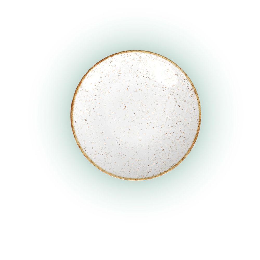 Prato Raso Tramontina Rústico Marrom 25 Cm - 1