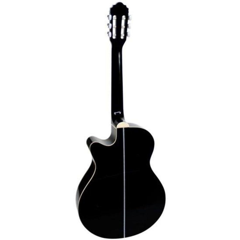 Violão Giannini Gnf-1d Mini Jumbo Nylon Preto - 2