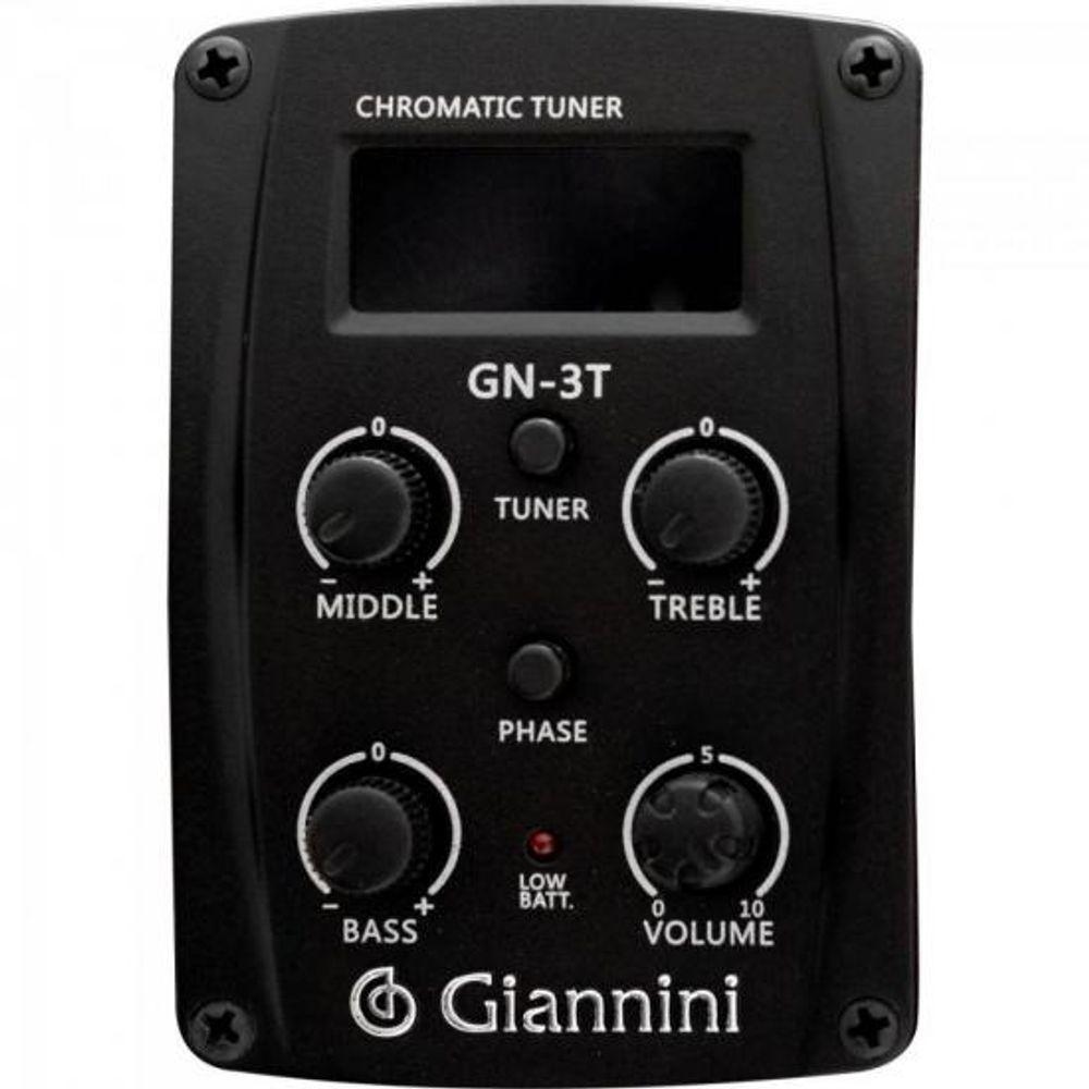 Violão Giannini Gf1d Ceq Eletroacústico Aço Brown Red Burst Burst - 5