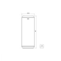 Lixeira Inox Tramontina Cápsula Scotch Brite 31L - 3