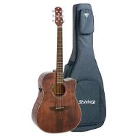 Violão Folk Strinberg Diamond Dd1c Aço Eletroacústico Smoked Gloss - 1