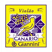 Corda Para Violão Aço Com Bolinha 6ª Mi Geswb.6 Série Canário Giannini - Dz-12 - 1