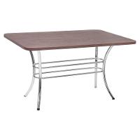 Conjunto Mesa De Jantar 137cm Com 6 Cadeiras Multimóveis Cr50139 Nogueira Marrom - 3
