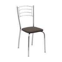 Conjunto Mesa De Jantar 115cm Com 6 Cadeiras Multimóveis Cr50143 Marrom - 4