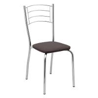 Conjunto Mesa De Jantar 90cm Com 4 Cadeiras Multimóveis Cr50142 Marrom - 4