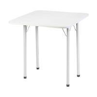 Conjunto Mesa De Jantar Dobrável 65,5cm Com 4 Banquetas Multimóveis Cr50141 Branco Preto