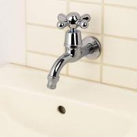 Torneira Curta Pia Tanque Banheiro Pvc Cromada 1/2'' - 2