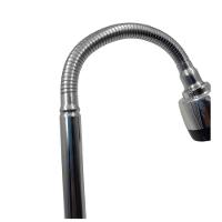 Torneira Gourmet Flexível De Parede Com Ducha Cromado Inox Rotação De 360° Cozinha Lavanderia - 2