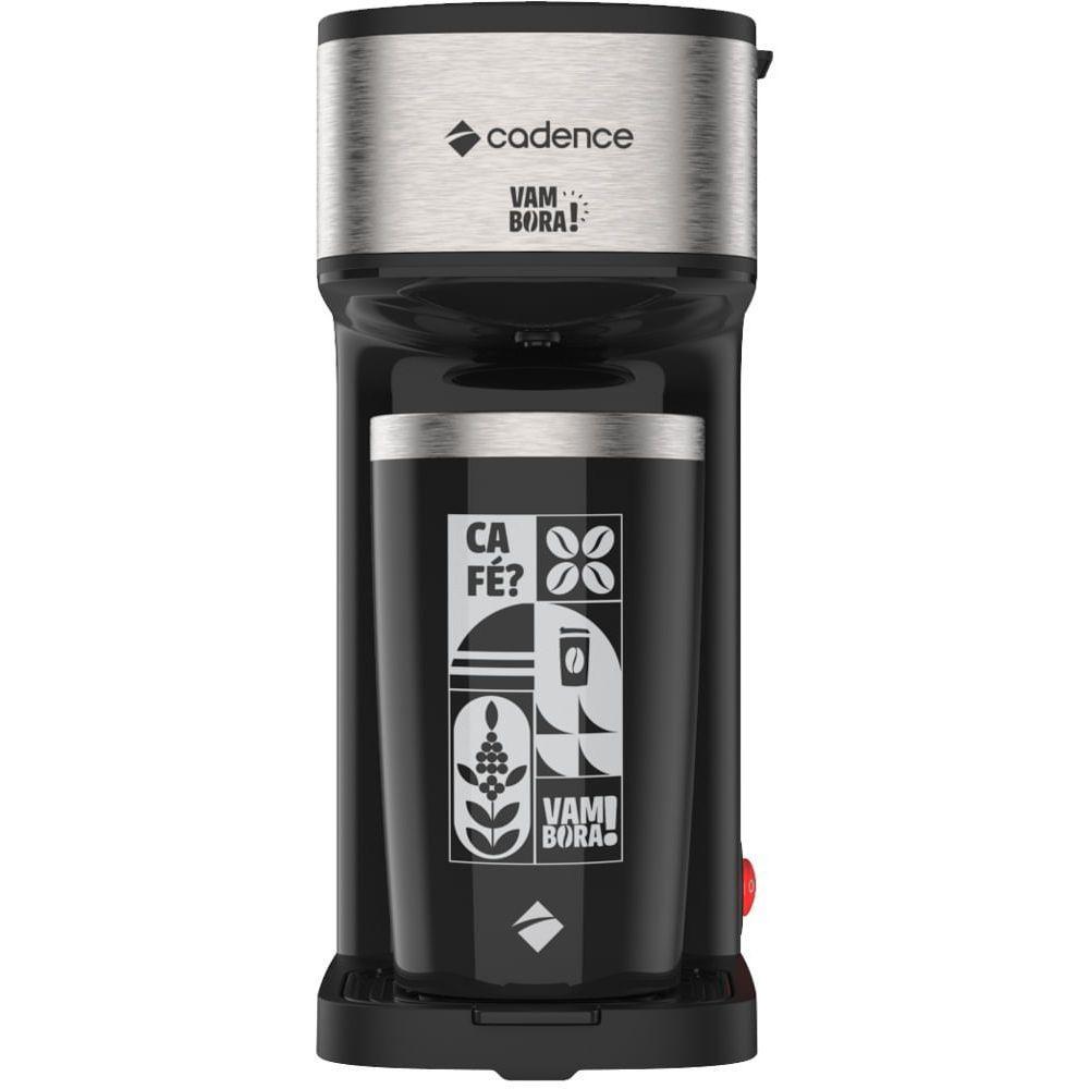 Cafeteira Elétrica Cadence Vambora Com Copo Térmico 110V - 4