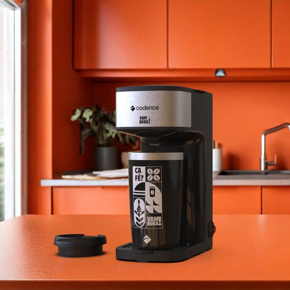 Cafeteira Elétrica Cadence Vambora Com Copo Térmico 110V - 5