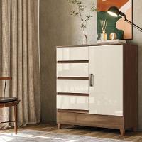 Cômoda Santos Andirá Fit 1.4 Jequitibá Areia 1 Porta 4 Gavetas - 2