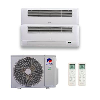 Ar Condicionado Bi Split Gree Inverter G Max 18.000 Btus (2x Cassete 9.000) Quente E Frio 220V R-32