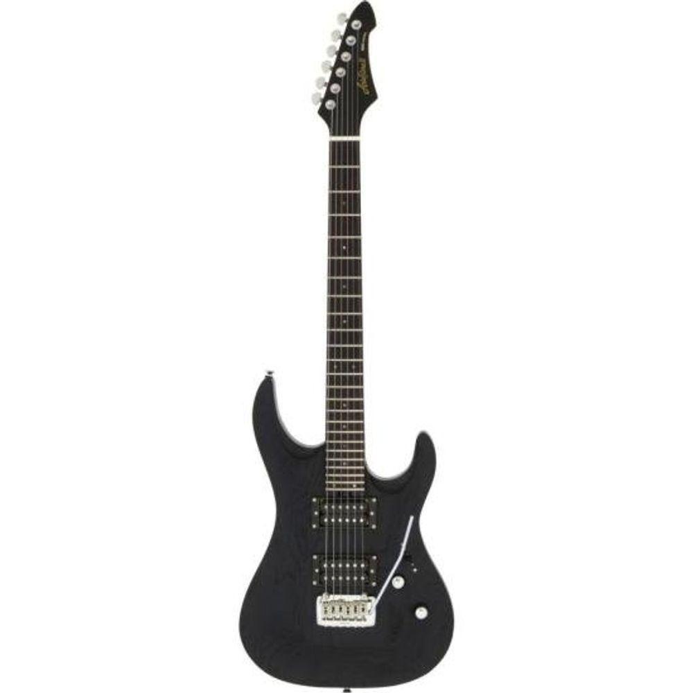 Guitarra Aria Pro Ii Mac-dlx Stained Black - 1